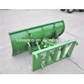 Snow plow blade matching loader tractor equipment